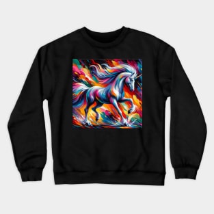 Unicorn Study - Fantasy AI Crewneck Sweatshirt